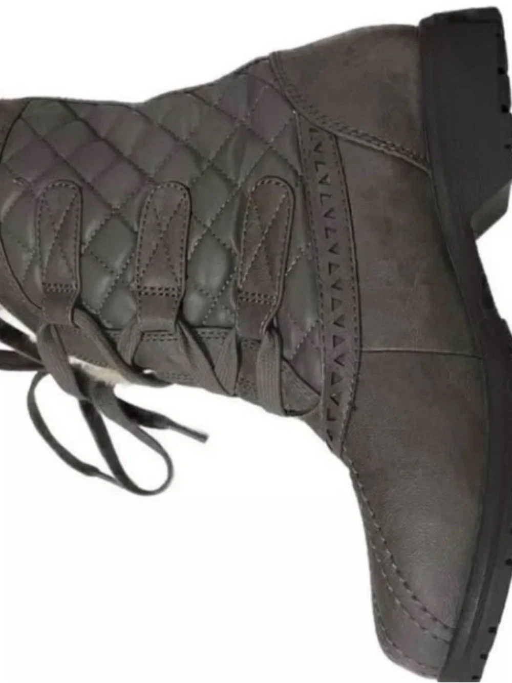 Keds Women’s Powder Puff Winter Snow Boots Grey Size 6 Pre-owned